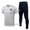 Polo De Entrenamiento Manchester City 2022-23 Gris Claro - Hombre